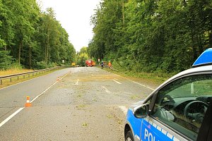 Unwetter über Sondershausen