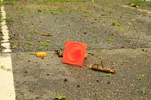 Unwetter über Sondershausen