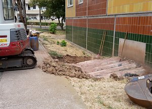 Und noch eine Stra&szlig;ensperrung