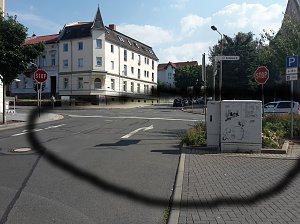 Neue Verkehrsl&ouml;sung in Sondershausen wird diskutiert (2)
