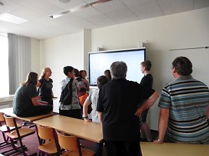 Tag der offenen T&uuml;r in der neuen Franzbergschule