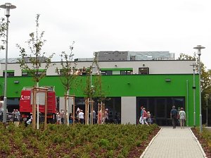 Tag der offenen T&uuml;r in der neuen Franzbergschule