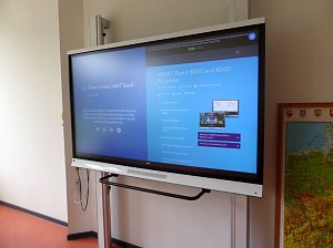 Tag der offenen T&uuml;r in der neuen Franzbergschule