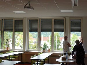 Tag der offenen T&uuml;r in der neuen Franzbergschule