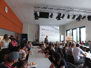 Tag der offenen T&uuml;r in der neuen Franzbergschule