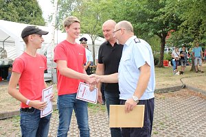Feuerwehr feierte in Jecha