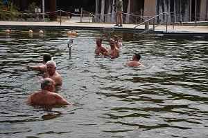Erste Weltmeister im Brustr&uuml;ckw&auml;rtsschwimmen