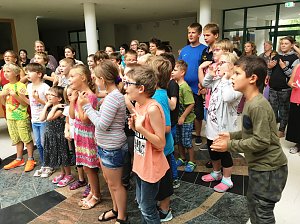 Liedermacher Dirk Preusse zu Besuch