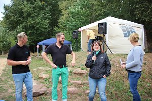 Sommerfest im Wohngebiet