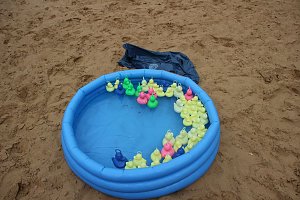 Sommerfest im Wohngebiet
