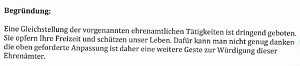 Rettungskräfte werden gleichgestellt