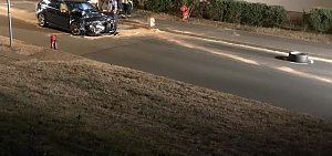 Unfall in der Borntalstra&szlig;e