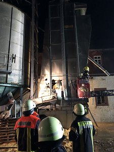 Hoher Schaden bei Brand