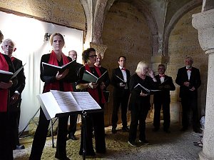 Tag des "Offenen Denkmals in der Klosterruine St. Wigbert " in G&ouml;llingen
