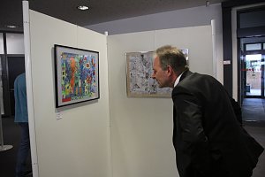 Bilderausstellung in der Kyffh&auml;user-Sparkasse