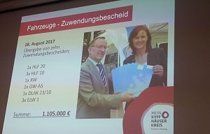 Bei Feuerwehrberatung hohe Auszeichnung verliehen