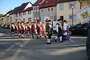 Hausm&auml;nner mit Umzug durch Bad Frankenhausen