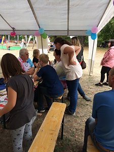 Beim Kinderfest dabei