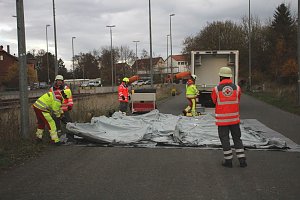 Zugungl&uuml;ck war nur eine &Uuml;bung