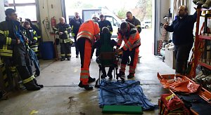 Ausbildungssamstag der Feuerwehren im Bereich Artern