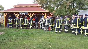 Ausbildungssamstag der Feuerwehren im Bereich Artern