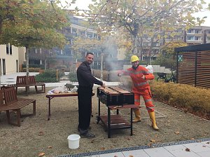 Abrissparty im Pflegeheim