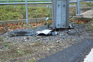 Unfall auf B4 am Bahnübergang Graß