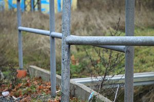 Unfall auf B4 am Bahnübergang Graß