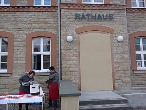 Abschluss 1. Bauabschnitt Rathaus Ro&szlig;leben