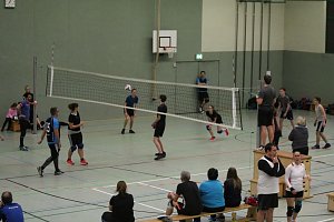 Volleyballturnier gestartet