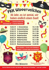 Nachtwächterführungen und Karnevalstermine