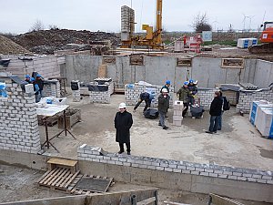 Grundsteinlegung Sportlerheim Westerengel
