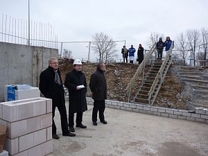 Grundsteinlegung Sportlerheim Westerengel