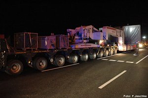 400 Tonnen unterwegs