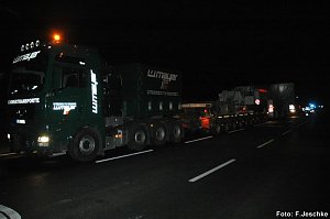 400 Tonnen unterwegs