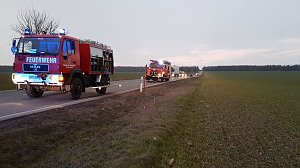 Unfall auf der B249
