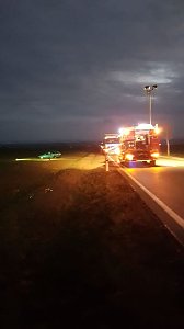Unfall auf der B249