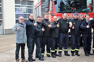 Vier Feuerwehrfahrzeuge f&uuml;r den Kyffh&auml;userkreis