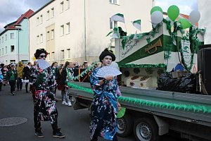 Der Rosenmontagsumzug in Sondershausen (1)