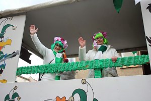 Der Rosenmontagsumzug in Sondershausen (1)