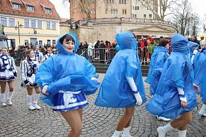 Rosenmontagsumzug nass gemacht