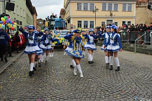 Rosenmontagsumzug nass gemacht