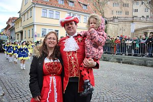 Rosenmontagsumzug nass gemacht