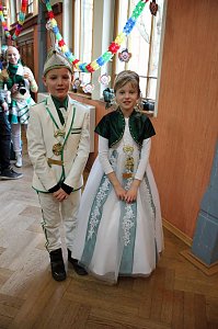 Rosenmontagsumzug nass gemacht