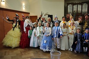 Rosenmontagsumzug nass gemacht