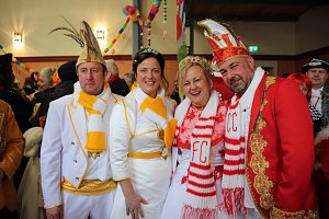Rosenmontagsumzug nass gemacht