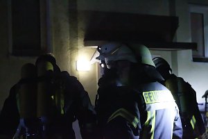 Brand im Borntal