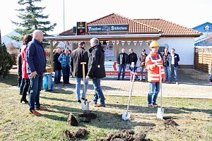 Spatenstich f&uuml;r neue Rettungswache