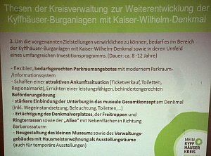 Kyffh&auml;userdenkmal soll Premiumprodukt werden