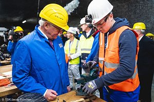Impressionen vom Besuch des Bundespr&auml;sidenten